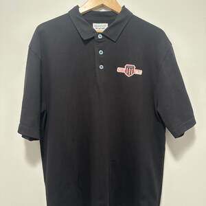 Drain Gang x Gant Bladee Black Logo Polo Shirt Mens Size L